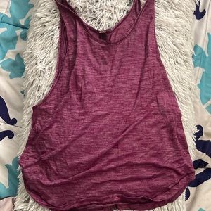 Lululemon pink workout tank